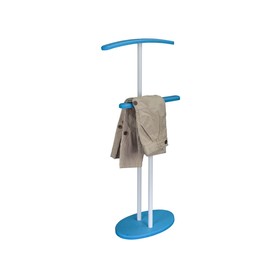 

Вешалка костюмная детская Клавиус, 370х240х880, белый/голубой