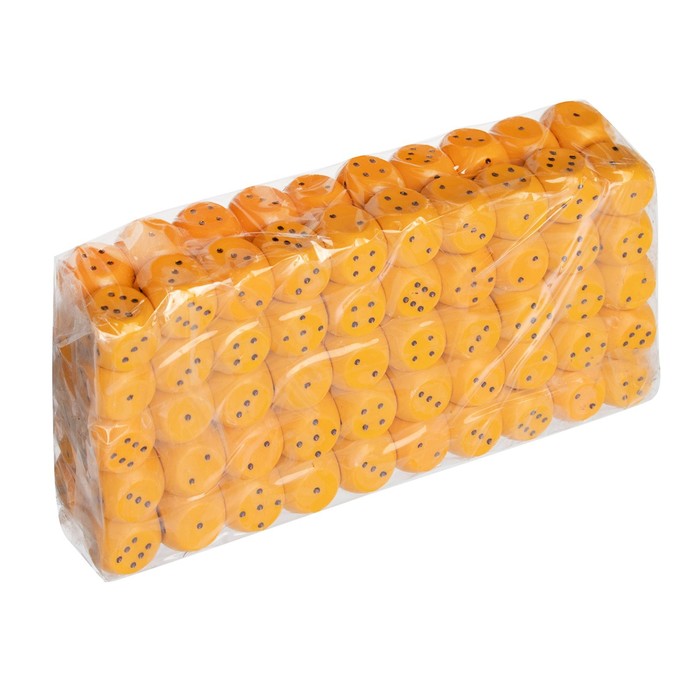 

Кубик игральный, 1.5 х 1.5 х 1.5 см, желтый