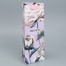 Пакет под бутылку «Нежность»,  13 × 32 × 11,3  см