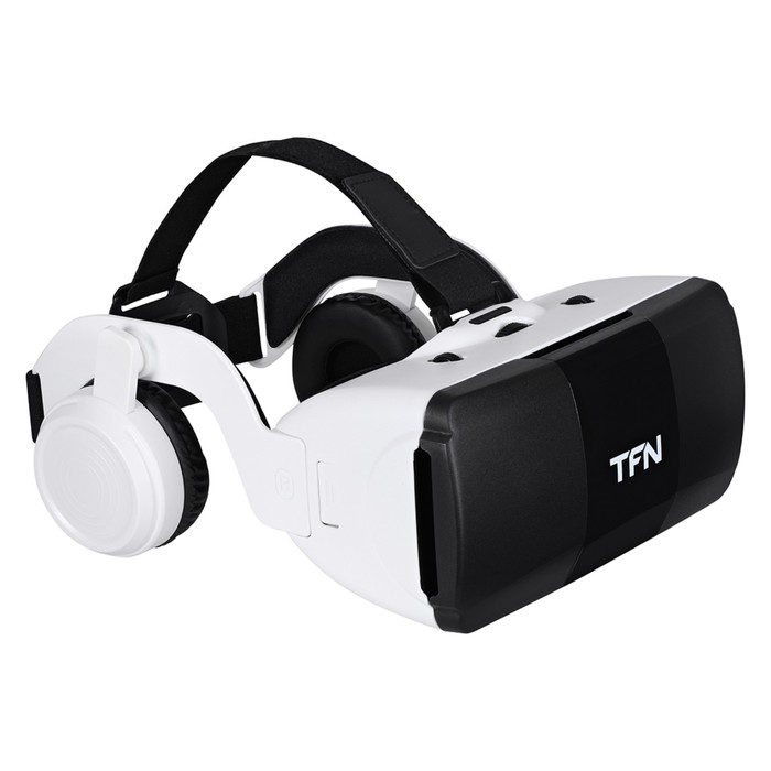 фото 3d очки виртуальной реальности tfn vr beat pro, смартфоны до 6.7", наушники,пульт управления