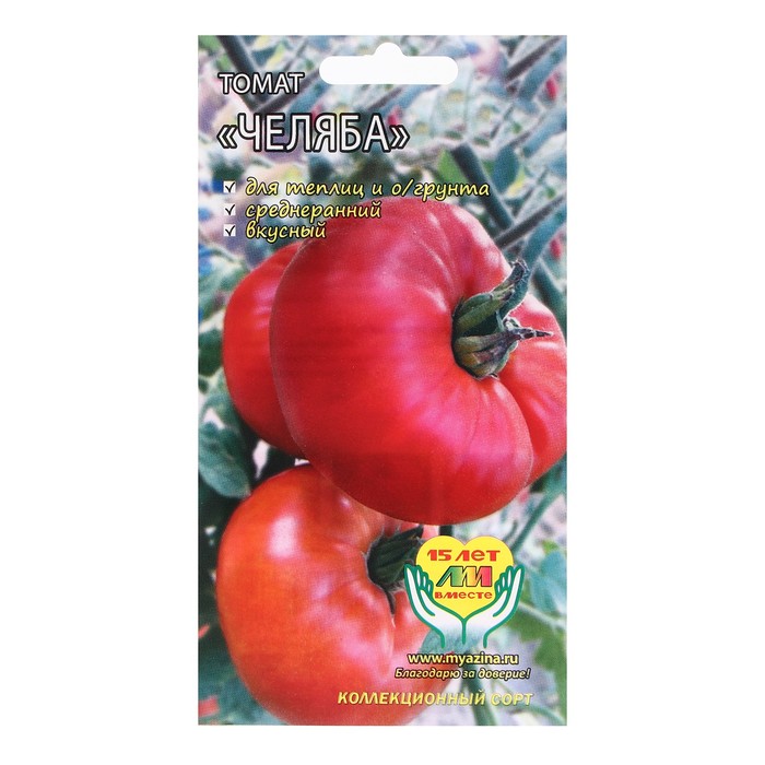 семена томат челяба 5 шт 2 упак Семена Томат Челяба, 5 шт