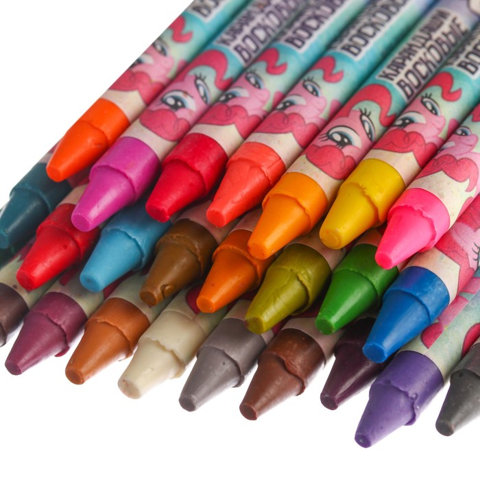 Восковые карандаши My Little Pony, набор 36 цветов