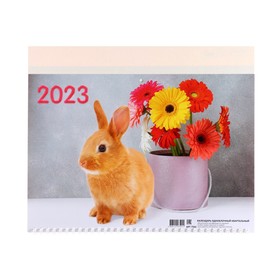 

Календарь квартальный, моно "Символ Года - 9" 2023 год, 30х46см