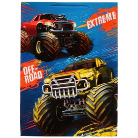 

Пакет большой «Джип с большимим колёсами», 33.5 × 45 см