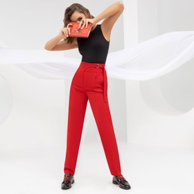 

Брюки женские Charutti «День моих перемен», размер 48, цвет красный