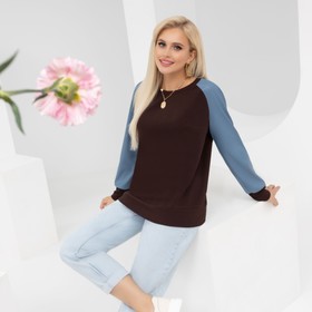 

Свитшот женский Charutti «Остаемся во френдзоне», размер 54, цвет коричневый