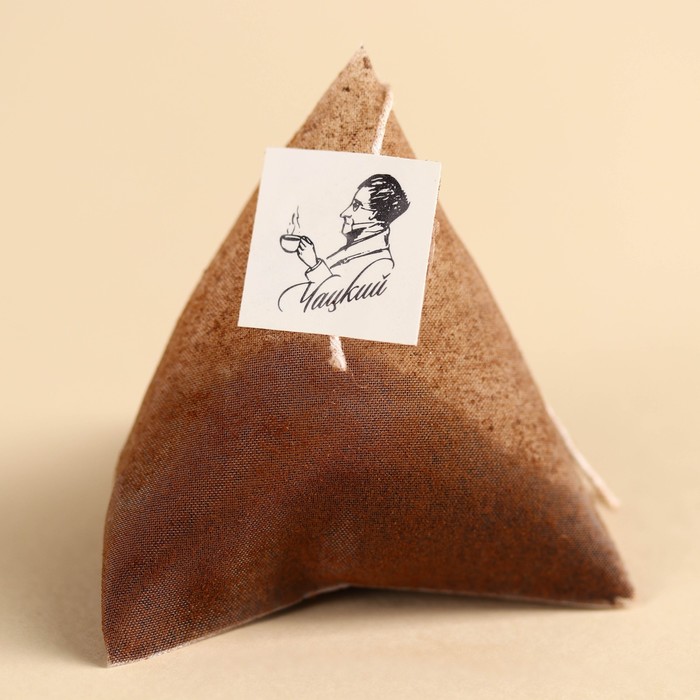 Кофе молотый 100% арабика «Горячих сплетен» в пирамидке в конверте, 1 шт. х 8 г.