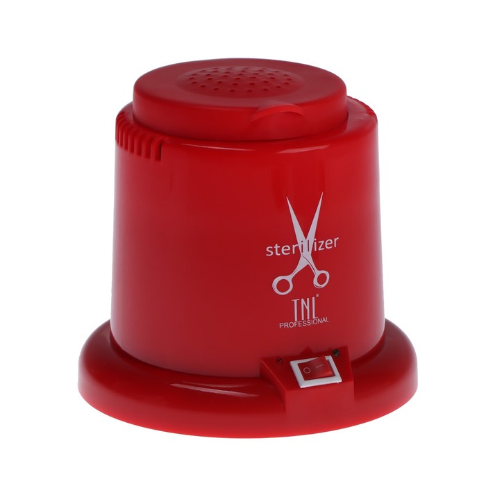 Стерилизатор TNL LGS-05, для маникюрных инструментов, 100 Вт, до 165 °C, красный