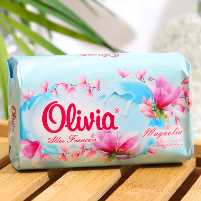 Мыло туалетное Olivia магнолия, 90 г