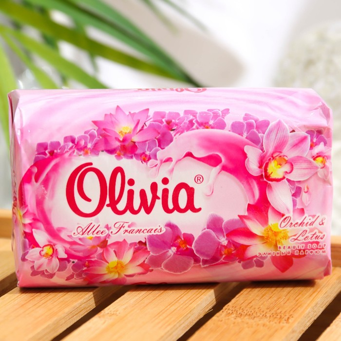 Мыло туалетное Olivia орхидея, 90 г мыло твердое olivia aallee francais орхидея 90 г