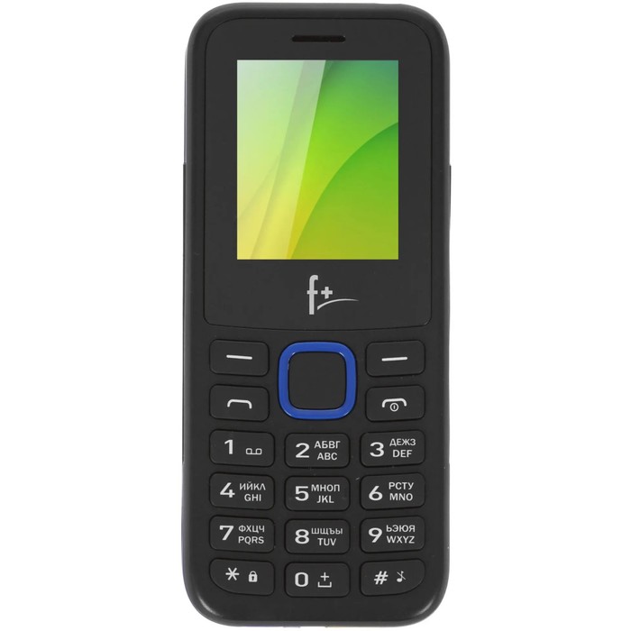 Сотовый телефон F+ F198, 1.77, TFT, 2 sim, 32Мб, microSD, BT, 600 мАч, чёрный телефон f f198 black