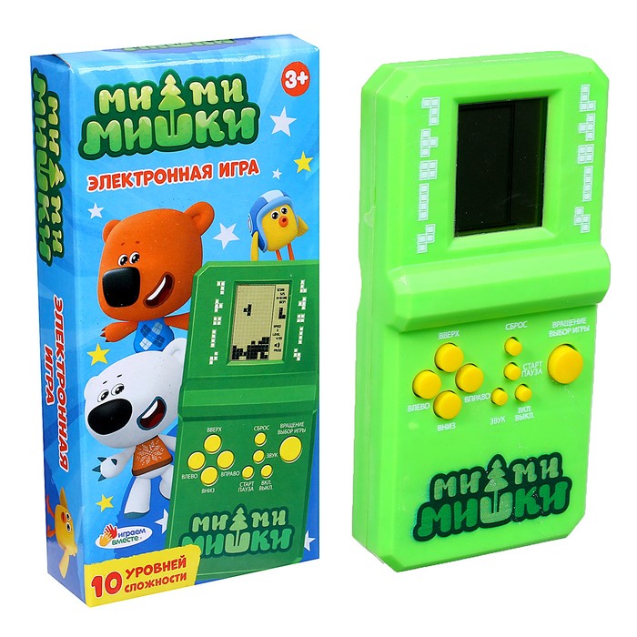 Электронная логическая игра «Ми-ми-мишки» электронная логическая игра оранжевая корова