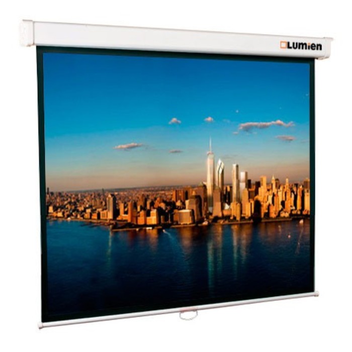 Экран Lumien 127x127 см, Master Picture LMP-100101, 1:1, настенно-потолочный, рулонный