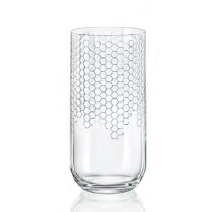 Набор стаканов для воды «Ума», декор соты, 440 мл, 6 шт набор стаканов для виски ума декор соты 330 мл 6 шт