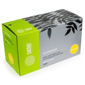 

Картридж Cactus CS-PH3420X 106R01034 для Xerox Phaser 3420 (8000k), черный