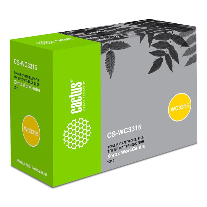 

Картридж Cactus CS-WC3315 106R02308 для Xerox Work Centre 3315 (2300k), черный