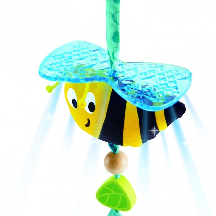 Подвеска-держатель для соски Hape «Пчелка», серия «Малышам», игрушка для новорожденных