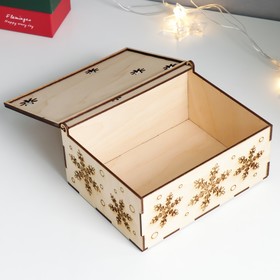 

Шкатулка "Праздничная посылка" 13х17 см