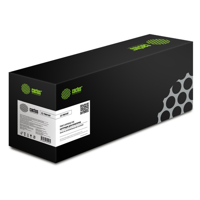 

Картридж Cactus CS-TN910Y TN-910Y, (HL-L9310CDW/Brother MFC-L9570CDW), для Brother, жёлтый