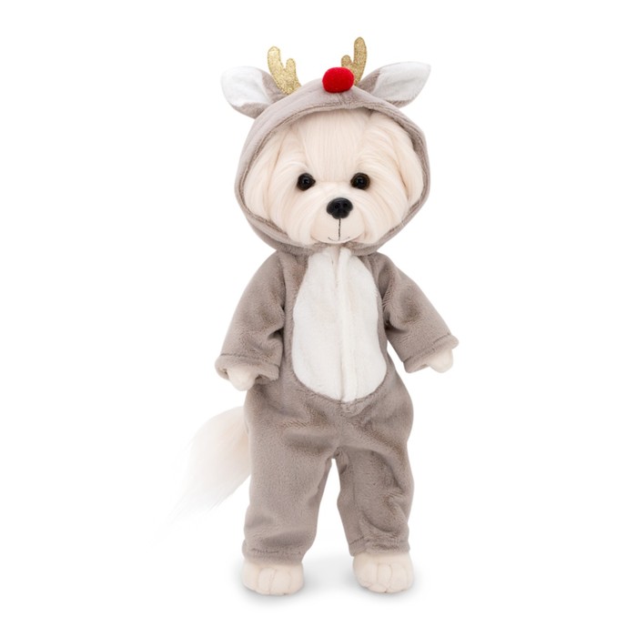 Мягкая игрушка Lucky Mimi: Милый Оленёнок, с каркасом, 37 см pomposhki мягкая игрушка оленёнок