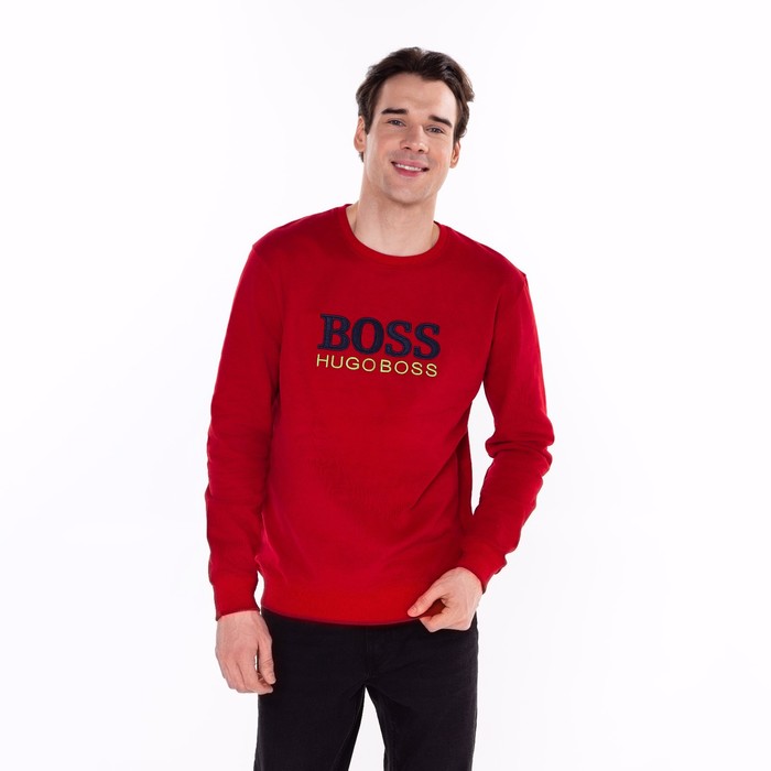 

Свитшот мужской, цвет красный, размер 50 (XL)