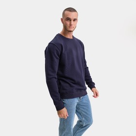 

Свитшот мужской, цвет тёмно-синий/принт МИКС, размер 52 (2XL)
