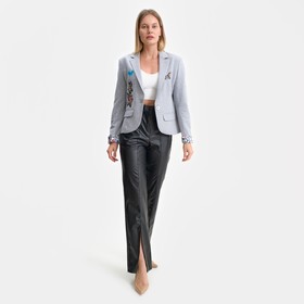 

Пиджак женский Emporio Armani, серый меланж, р-р 46