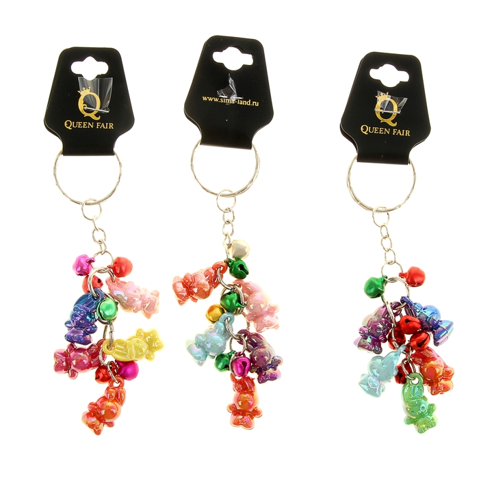 Брелок "Зайки", цвета МИКС