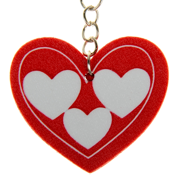 Брелок "Сердце в сердцах"