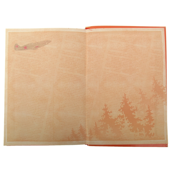 Ежедневник "Повесть о настоящем человеке", твёрдая обложка, А5, 96 листов