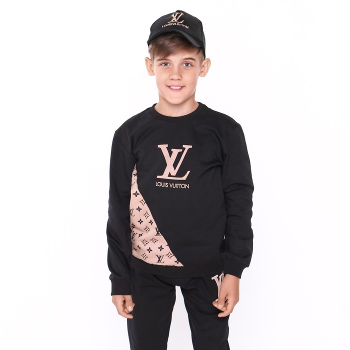 

Комплект детский, цвет чёрный/бежевый МИКС, рост 110-116