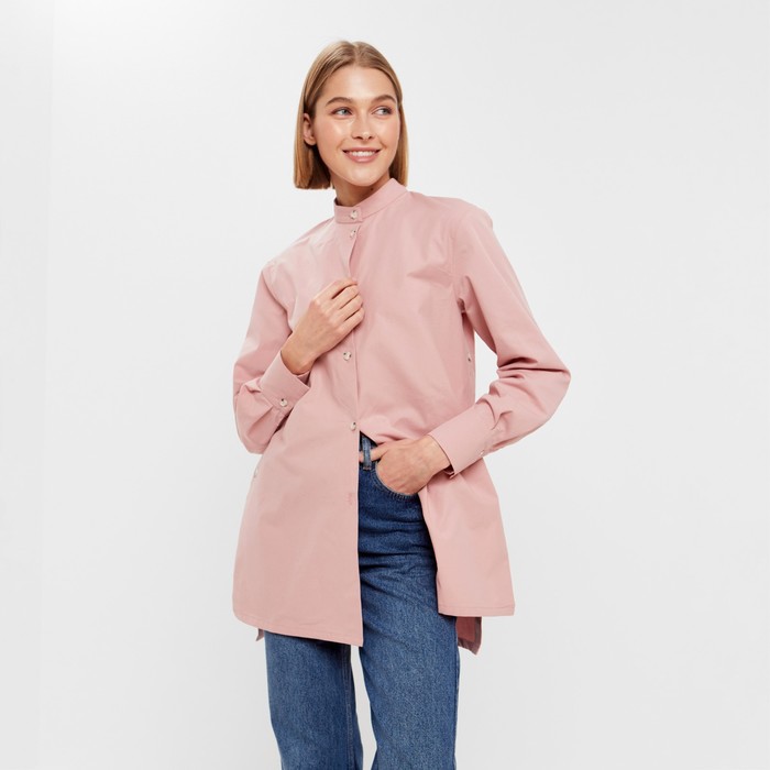 

Рубашка женская MINAKU: Casual Collection цвет темно-розовый, р-р 46