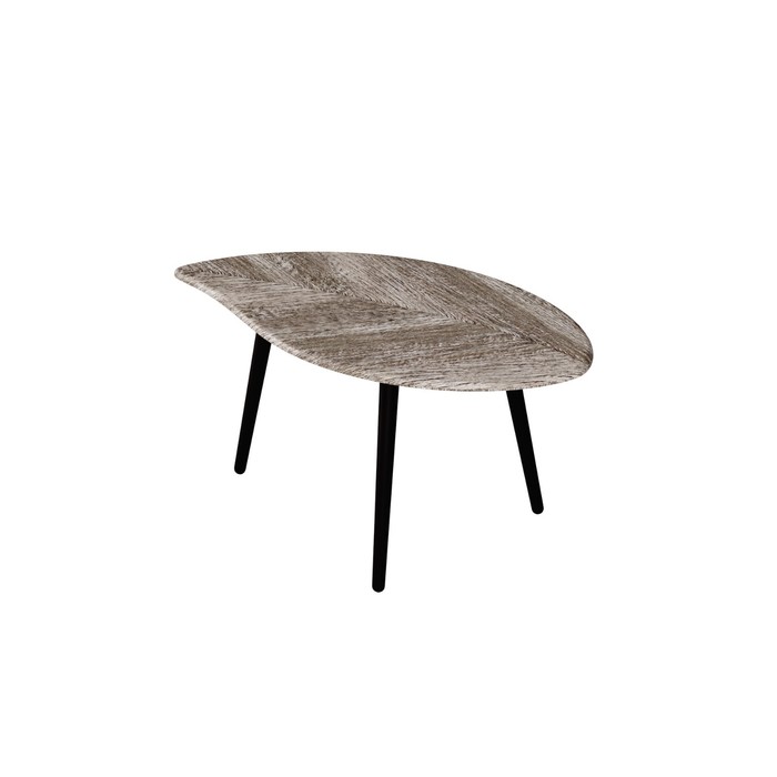 Стол журнальный «Берли», 900 × 500 × 460 мм, цвет дуб графит стол обеденный морган 900×900×756 мм цвет графит дуб янтарный