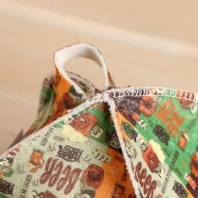 

Шапка для бани "Beer"