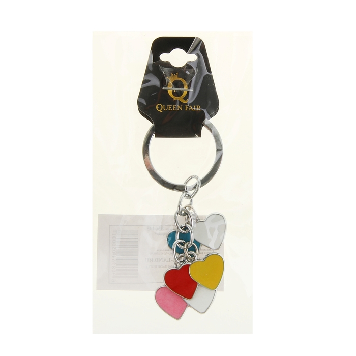 Брелок "Двойные сердца"