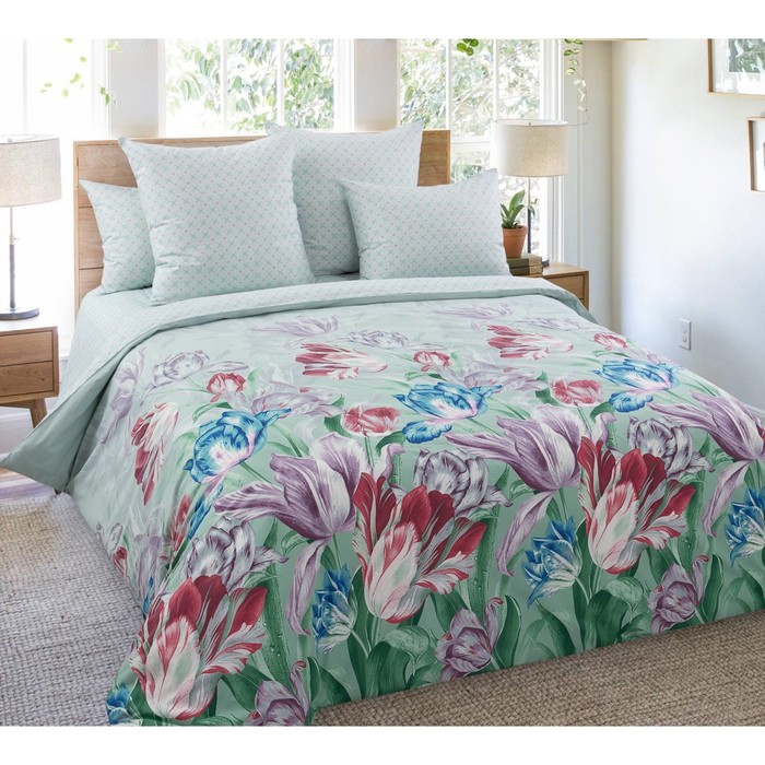 

Постельное бельё 1.5 сп «Лорена», размер 220х180 см, 215х150 см, 70х70 см - 2 шт