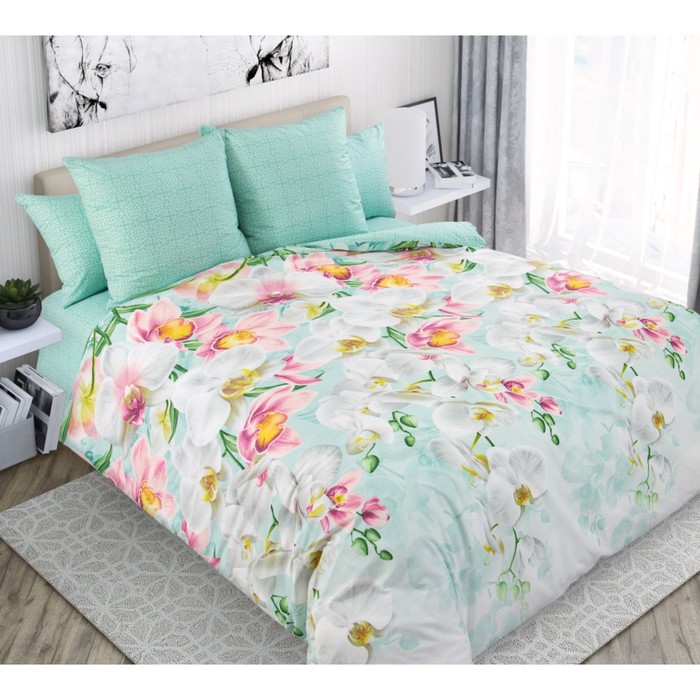 

Постельное бельё 1.5 сп «Николь», размер 220х180 см, 215х150 см, 70х70 см - 2 шт