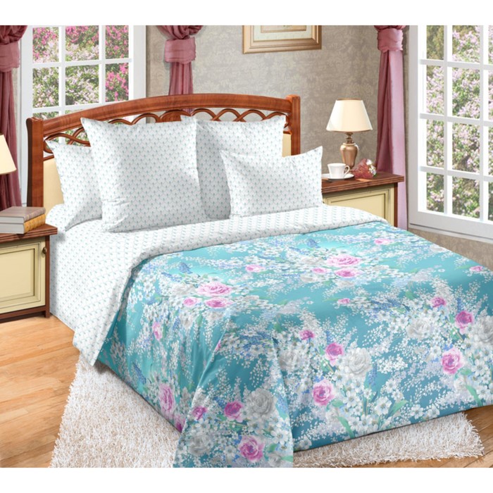 

Постельное бельё 2 сп «Очарование лета», размер 220х240 см, 215х185 см, 70х70 см - 2 шт