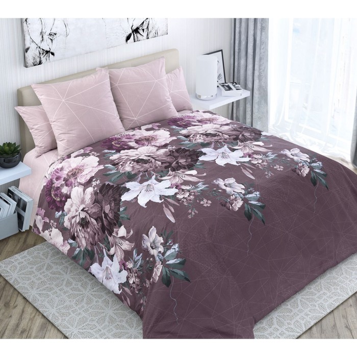 

Постельное бельё 2 сп «Сияние ночи», размер 220х240 см, 215х185 см, 70х70 см - 2 шт