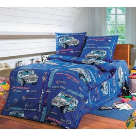 

Постельное бельё 1.5 сп «Хаммер», размер 220х180 см, 150х215 см, 70х70 см - 2 шт