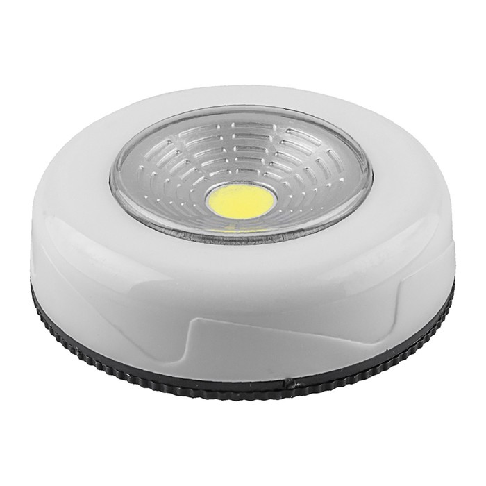 Светодиодный светильник-кнопка (3шт в блистере) 2Вт 1LED, 6,9x6,9x2,5 см