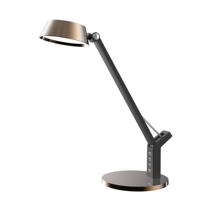 

Настольная лампа ЭкономСвет BL1855 GOLD, LED 1x8Вт 3000-6000K, 480лм, цвет золото, черный
