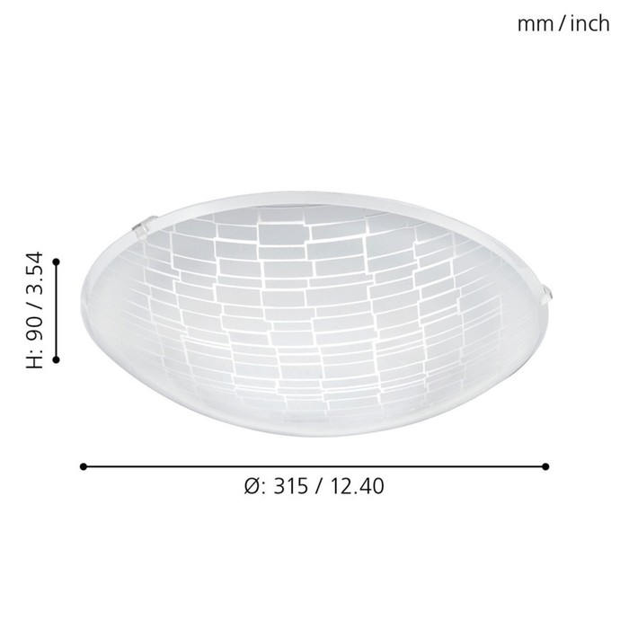 

Светильник MALVA 1, 1x11Вт LED, 3000K, 950лм, цвет белый