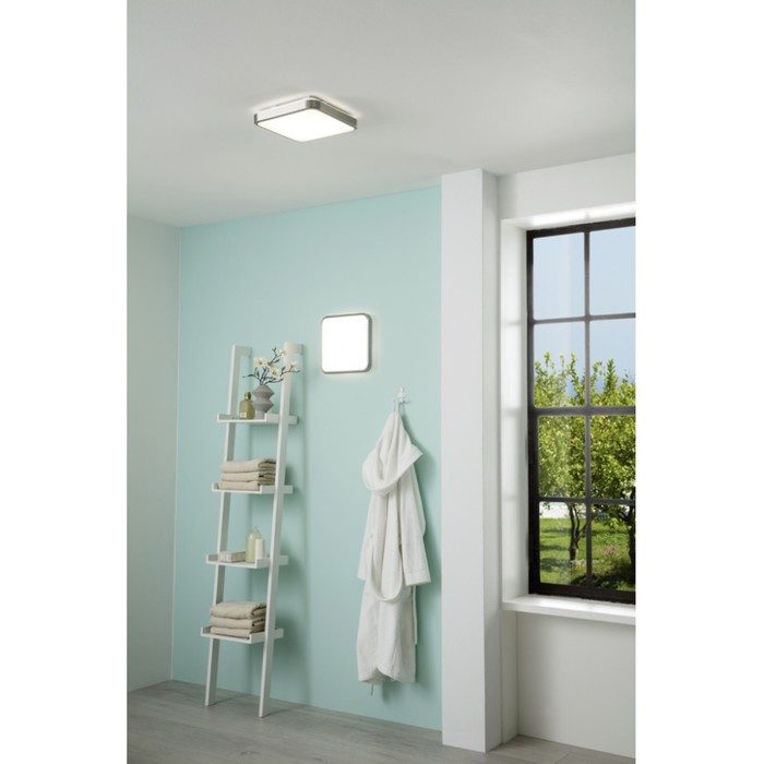 

Светильник MANILVA 1, 1x16Вт LED, 3000K, 1500лм, цвет никель