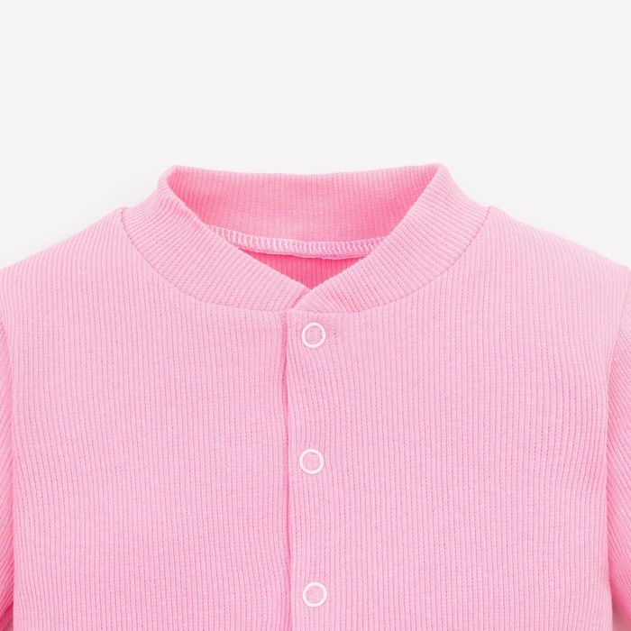 

Кофточка для девочки, цвет розовый, рост 62 см