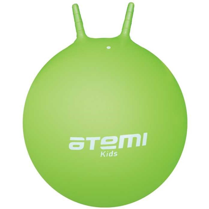 Мяч-прыгун с рожками Atemi AGB0355, d=55 см, цвет зелёный