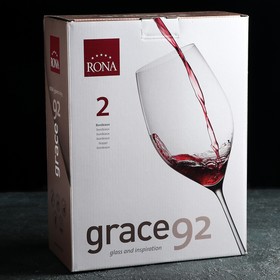 

УЦЕНКА Набор бокалов для вина Grace, 920 мл, 2 шт