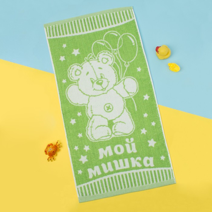 Полотенце "Collorista" Мой мишка 48х90 см хлопок, 480гр/м2