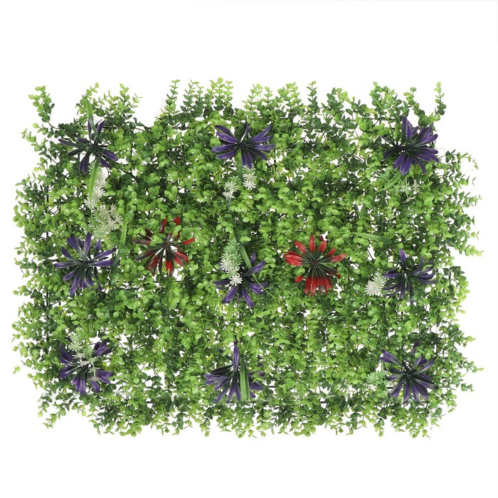 Декоративная панель, 60 40 см, цветы, МИКС, Greengo
