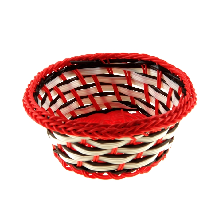 Корзинка декоративная "Полосатая"